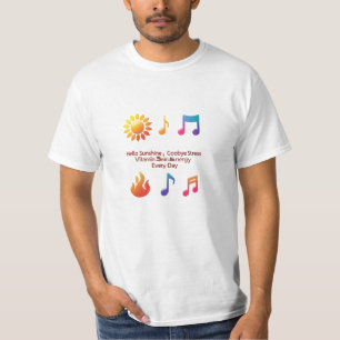 Emoji Burst “Vitamin Sea & Energy” Graphic value  T-Shirt