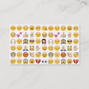 emoji business cards