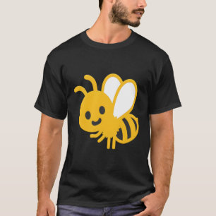 Emoji Buzzing Bee Cute Honey Yellow Bumblebee In T T-Shirt