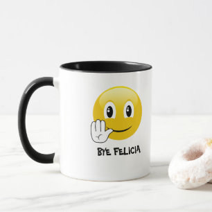 Emoji Bye Felicia Coffee Mug