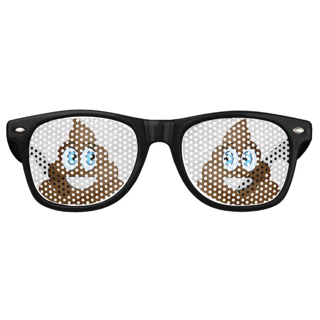 Emoji caca glasses (Front)