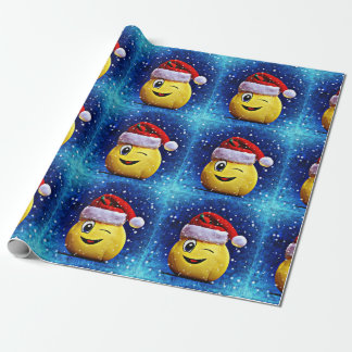 Emoji Christmas Wrapping paper