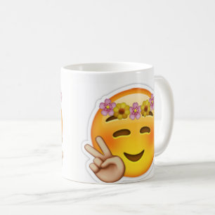 emoji coffee mug