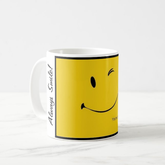 Emoji Coffee Mug (Front Left)
