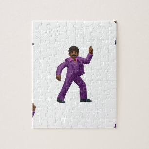 Emoji Dancing Man Jigsaw Puzzle