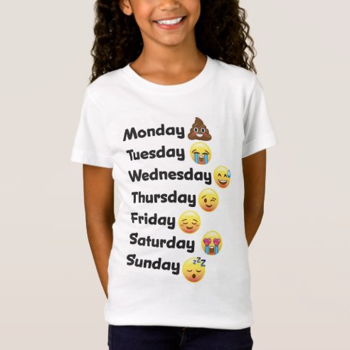 Emoji T-Shirts &amp; Shirt Designs | Zazzle UK