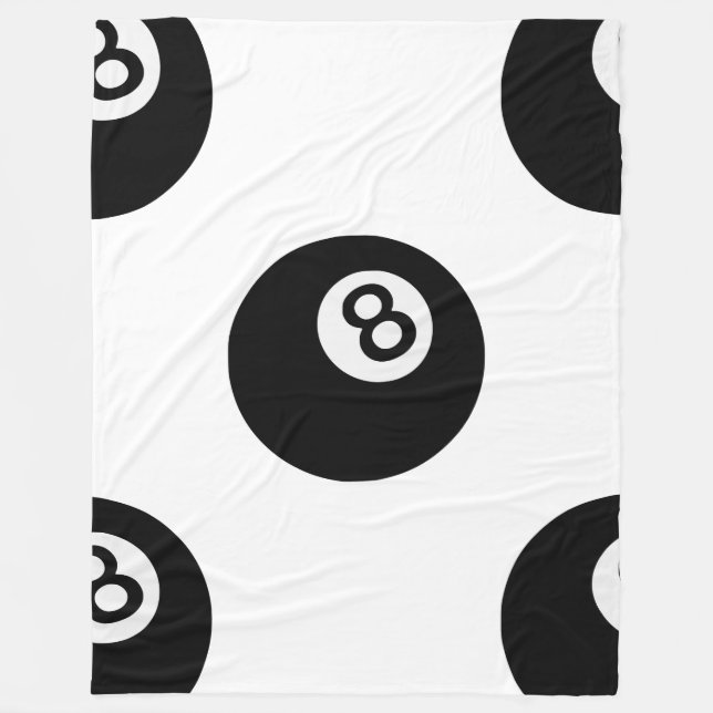 emoji eight ball blanket (Front)