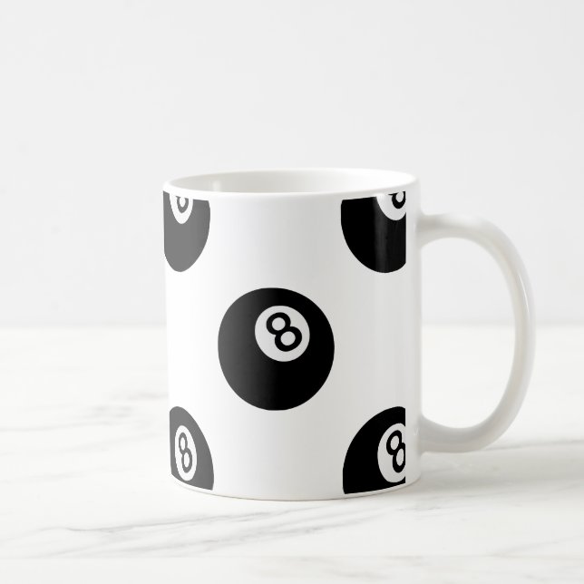 emoji eight ball coffee mug (Right)