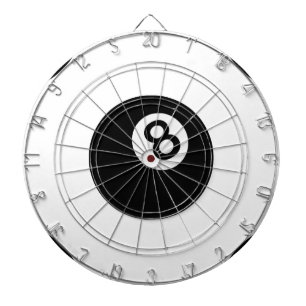 emoji eight ball dartboard