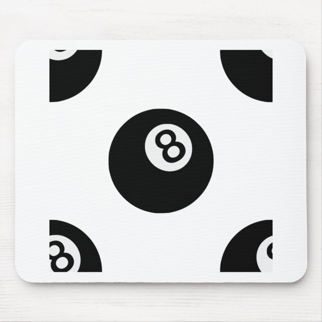 emoji eight ball mouse mat (Front)