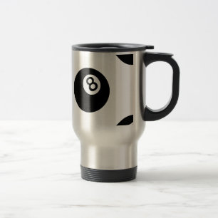 emoji eight ball travel mug