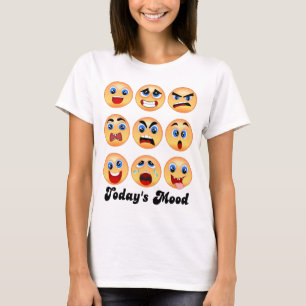 emoji,emoticon, today's mood,mood swing? T-Shirt