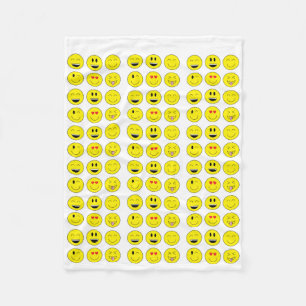 Emoji Fleece Blanket
