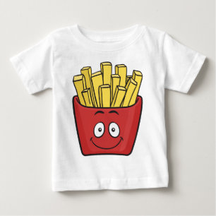 Emoji French Fries Baby T-Shirt