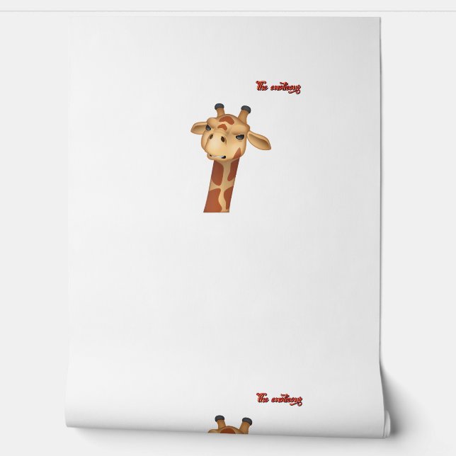emoji frowning angry giraffe face  wallpaper (Unrolling)