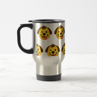 Emoji Fun Dog - Kawaii Lovers Style Travel Mug