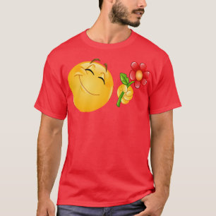 Emoji Giving Flower T-Shirt