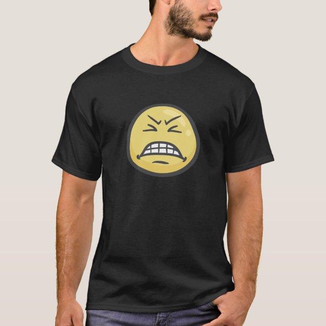Emoji: Grimacing Face T-Shirt (Front)