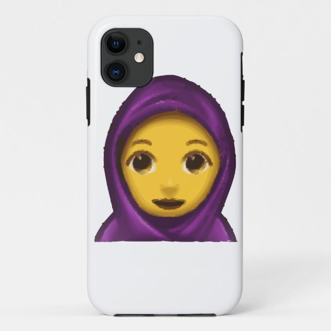 emoji hajib Case-Mate iPhone case (Back)