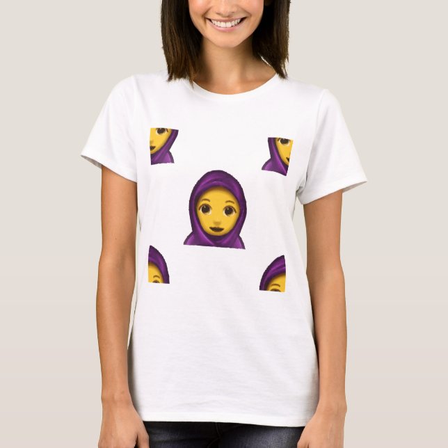 emoji hajib T-Shirt (Front)