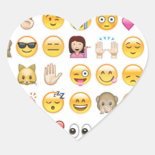 emoji heart sticker