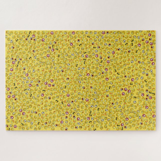 Emoji Jigsaw HARD Puzzle (Horizontal)
