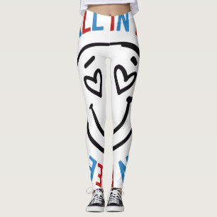 Emoji Leggings,Funny Love Face Cute Smile Emoticon Leggings