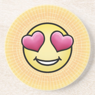 Emoji Love Coaster