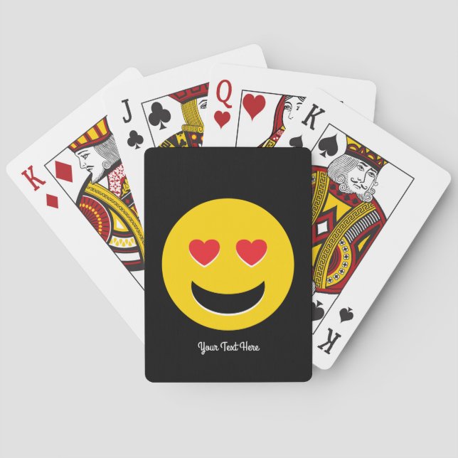 Emoji Love Playing Cards (Back)