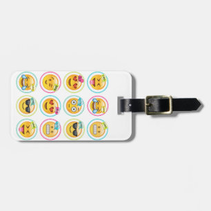 Emoji Luggage Tag