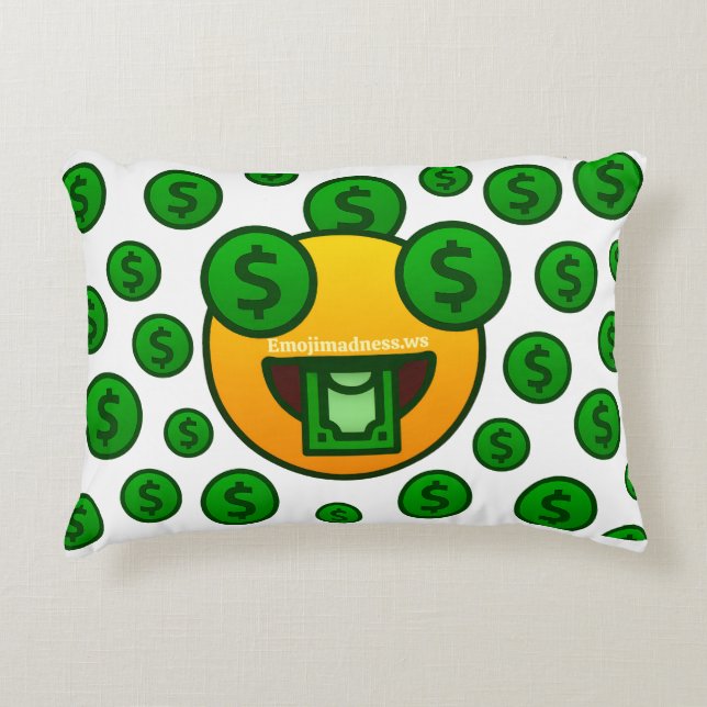 Emoji Madness Decorative Cushion (Front)