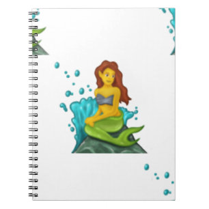 emoji mermaid notebook