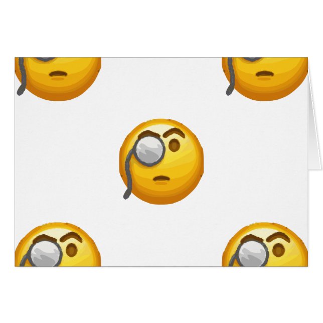 emoji monocle (Front Horizontal)