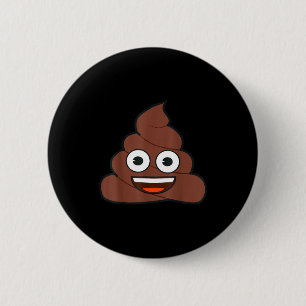 Emoji Op Happy Yellow Smile Face  6 Cm Round Badge