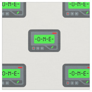 Emoji Pager fabric