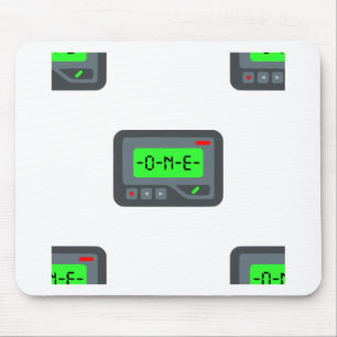emoji pager mouse mat