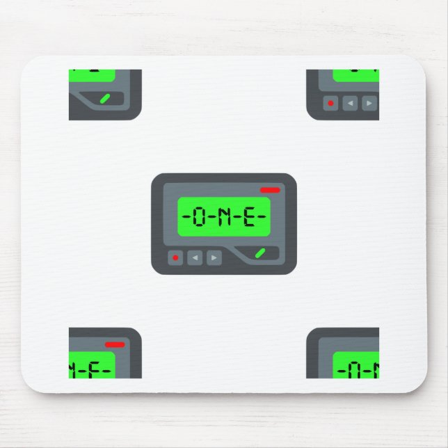 emoji pager mouse mat (Front)