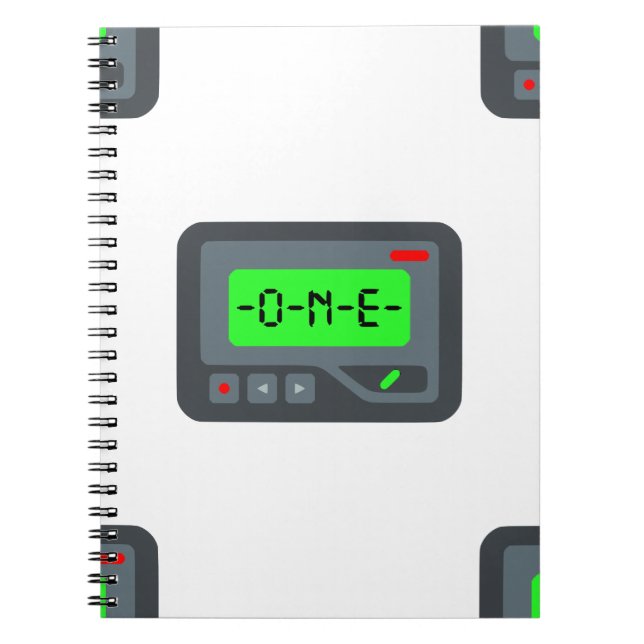 emoji pager notebook (Front)