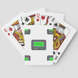 emoji pager playing cards