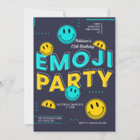 Emoji Party Invitation