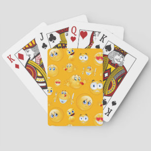 Emoji Pattern 2 Playing Cards