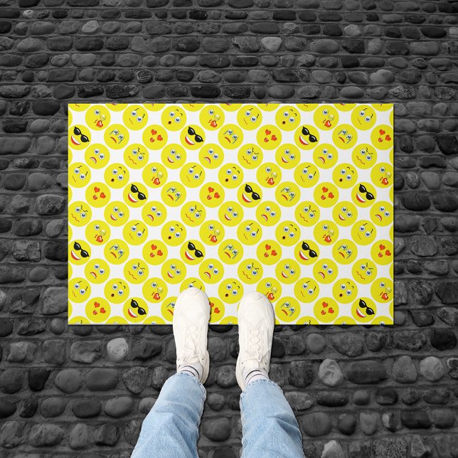 Emoji Pattern Doormat (Creator Uploaded)