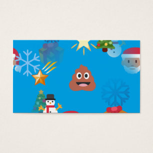 emoji poop christmas