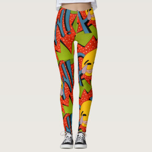 Emoji Pow Wow! Leggings
