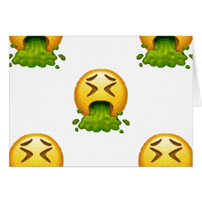 emoji puking (Front Horizontal)