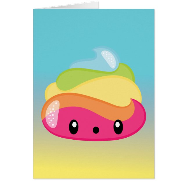 Emoji Rainbow Poop! (Front)
