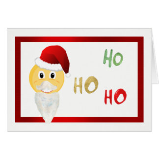 Emoji Christmas Greeting Cards | Zazzle.co.uk