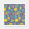 Emoji Smile Denim Girls Birthday Party Napkins
