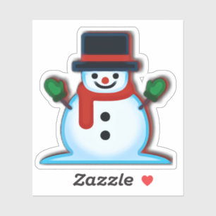 Emoji Snowman Christmas