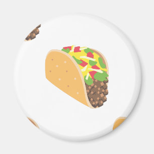 emoji taco magnet